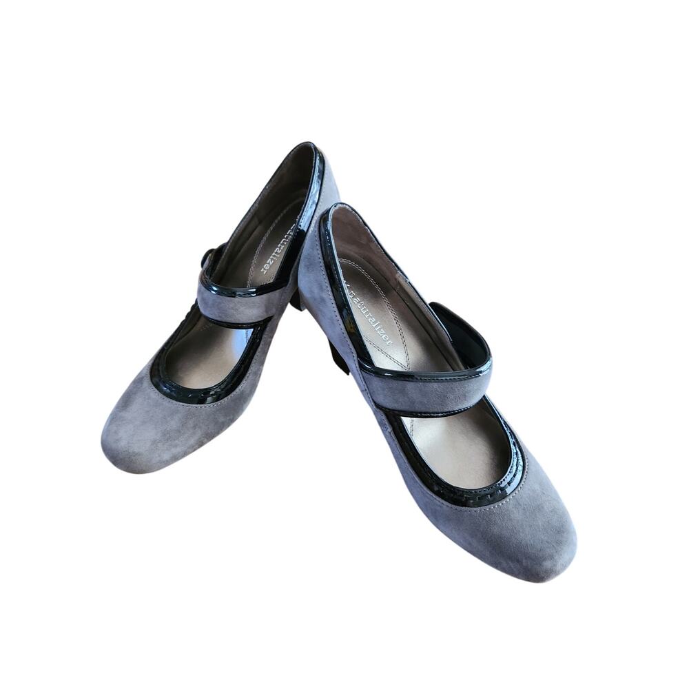 Naturalizer Julius gray dress shoes women's size 7 new in box